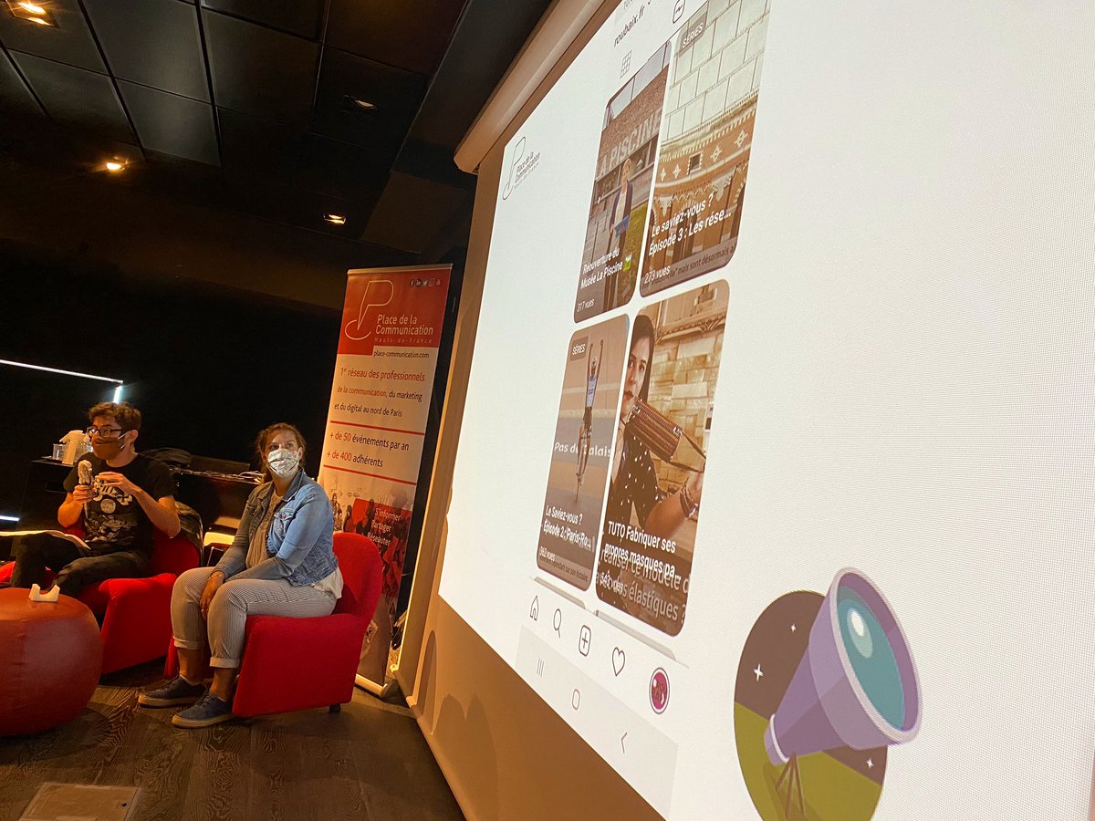 MyObservatoire's tweet photo. .@FatBoySlim66 fait une petite démonstration de création d’une story qui utilise les différentes fonctionnalités de l’appli : identification, localisation, question, texte, emoji, heure, colorimétrie... 

#socialmedia #compublique #PDLC2020 https://t.co/yeGtZkWFZk
