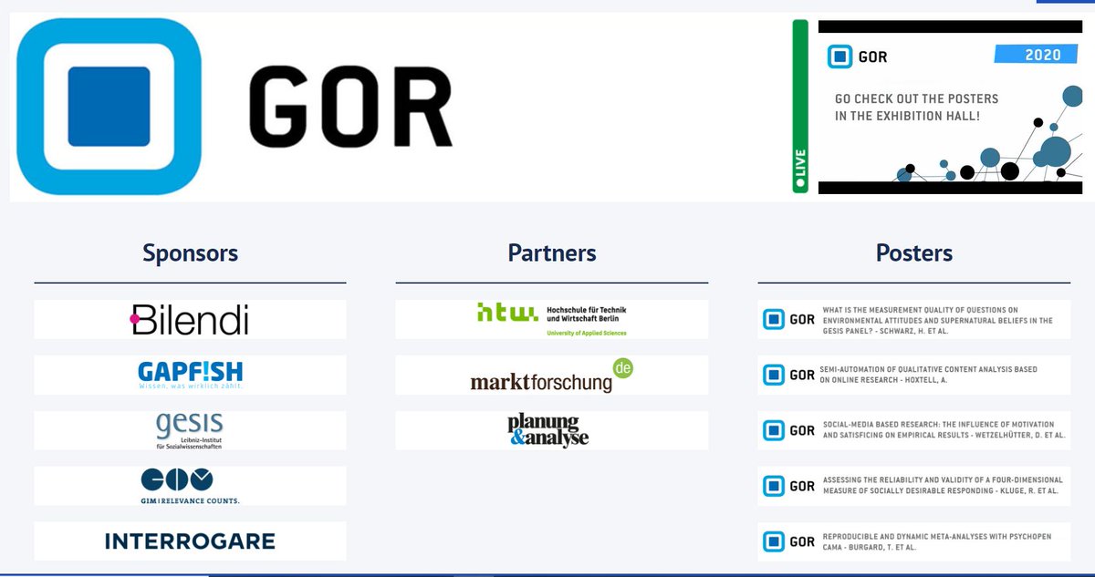 dgof_gor's tweet image. #gor20 Visit the poster session now!