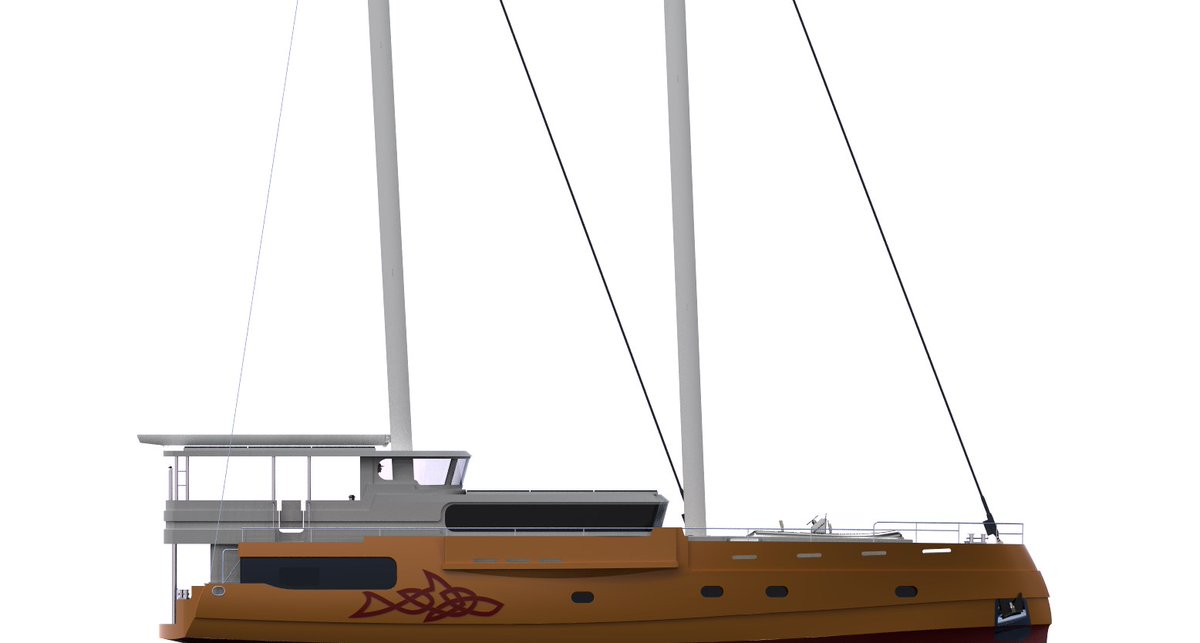 theNavisor's tweet photo. Sail motor yacht project LOA 24mt by #flagmanyachts https://t.co/2IjGcNjlGu