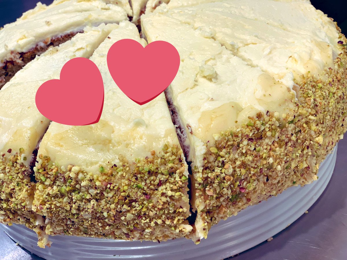 cafecottonhalle's tweet photo. Today’s #special - #white #chocolate & #pistacio #cake 😋 @hallestpeters
#thursday #treat #thursdayvibes #treatyourself #handmade #cakes #Sandwich #salad #ancoats #independent #cafe #bar #restaurant #cuttingroomsquare #Manchester https://t.co/MYasAzEC3T