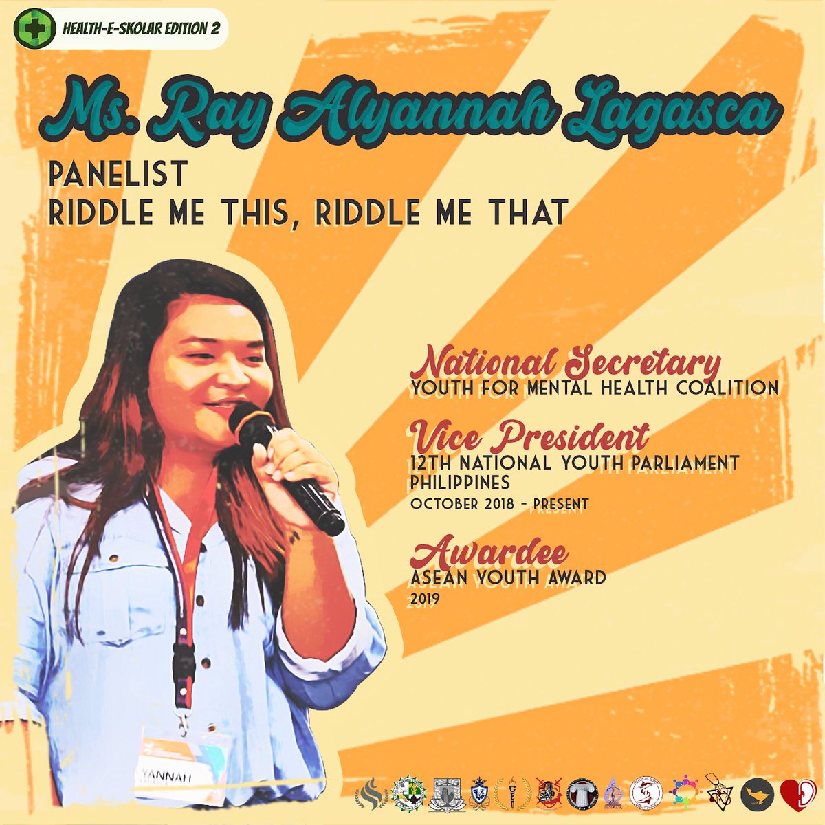 plm_ssc's tweet photo. πππ πΏπΌππ ππππ
Meet our stellar roster of speakers who will be joining us for their respective segments!
Havenβt registered yet? Donβt worry because registration is still open for all!* Sign up here: https://t.co/z1TluT3wWW
#Quaranthinking
#HealthESkolar https://t.co/ZGfw7obxAr