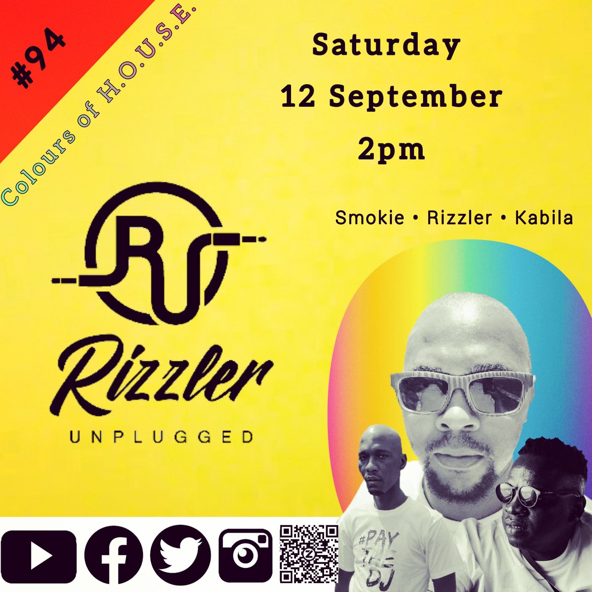 thokoza_rizzler's tweet photo. #ColoursofHOUSE ☀️✌🏼

Saturday 12 September 2020 @2pm

((( Simulcast ))) L I V E 🟥

YouTube and Facebook 

https://t.co/oY02Z6VgLL

#AnyMinuteNow
#PutSouthAfricanFirst https://t.co/UXd5SeEVZm