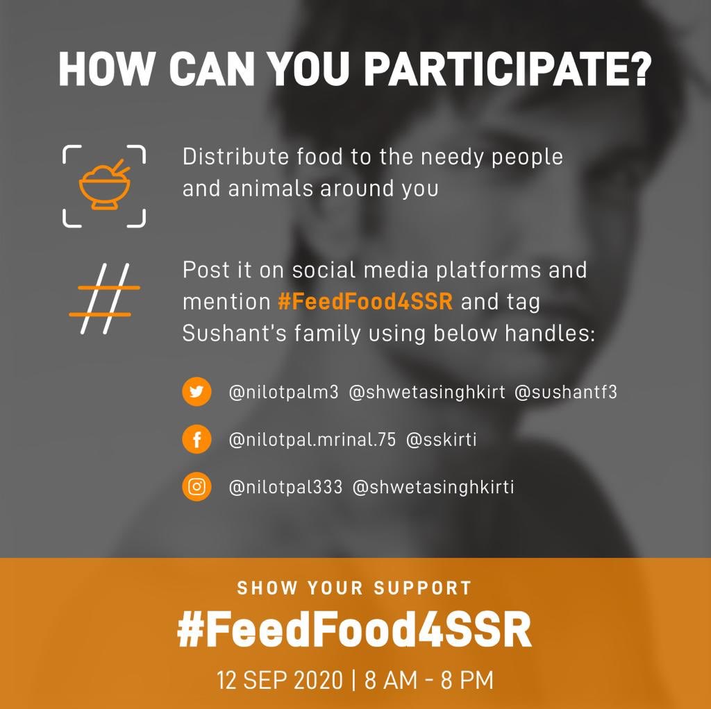 nilotpalm3's tweet photo. Note the date for FeedFood4SSR and keep roaring #WarriorsRoar4SSR https://t.co/v3RaxTFgVY
