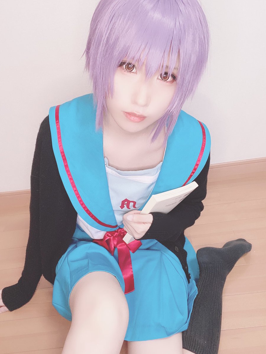 Iku選手 Cosplay 涼宮ハルヒの憂鬱 長門有希 コスプレ Cosplay 宅コス