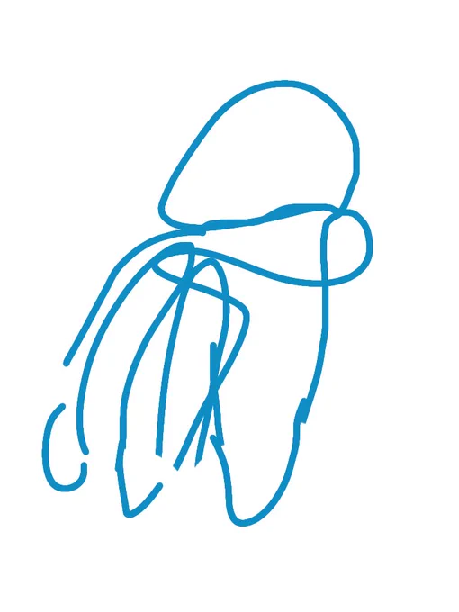 適当に書いたこれが→こう 
