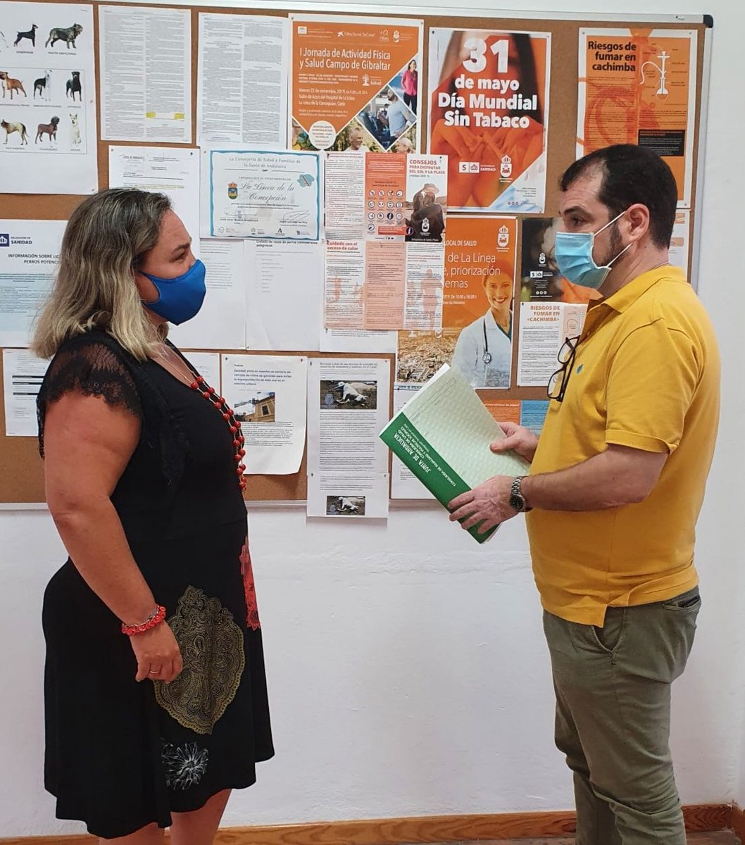 AndaluciaRELAS's tweet photo. #LaLineaRELAS #PlanLocaldeSalud de @Ayto_LaLinea Reunión con la Concejala de Salud y @SaludLocalCadiz de @saludand para cerrar el documento del Plan, mas necesario que nunca en tiempos de #COVID19
#Localizarlasalud
@JuntaCG https://t.co/vHvlCWhROt