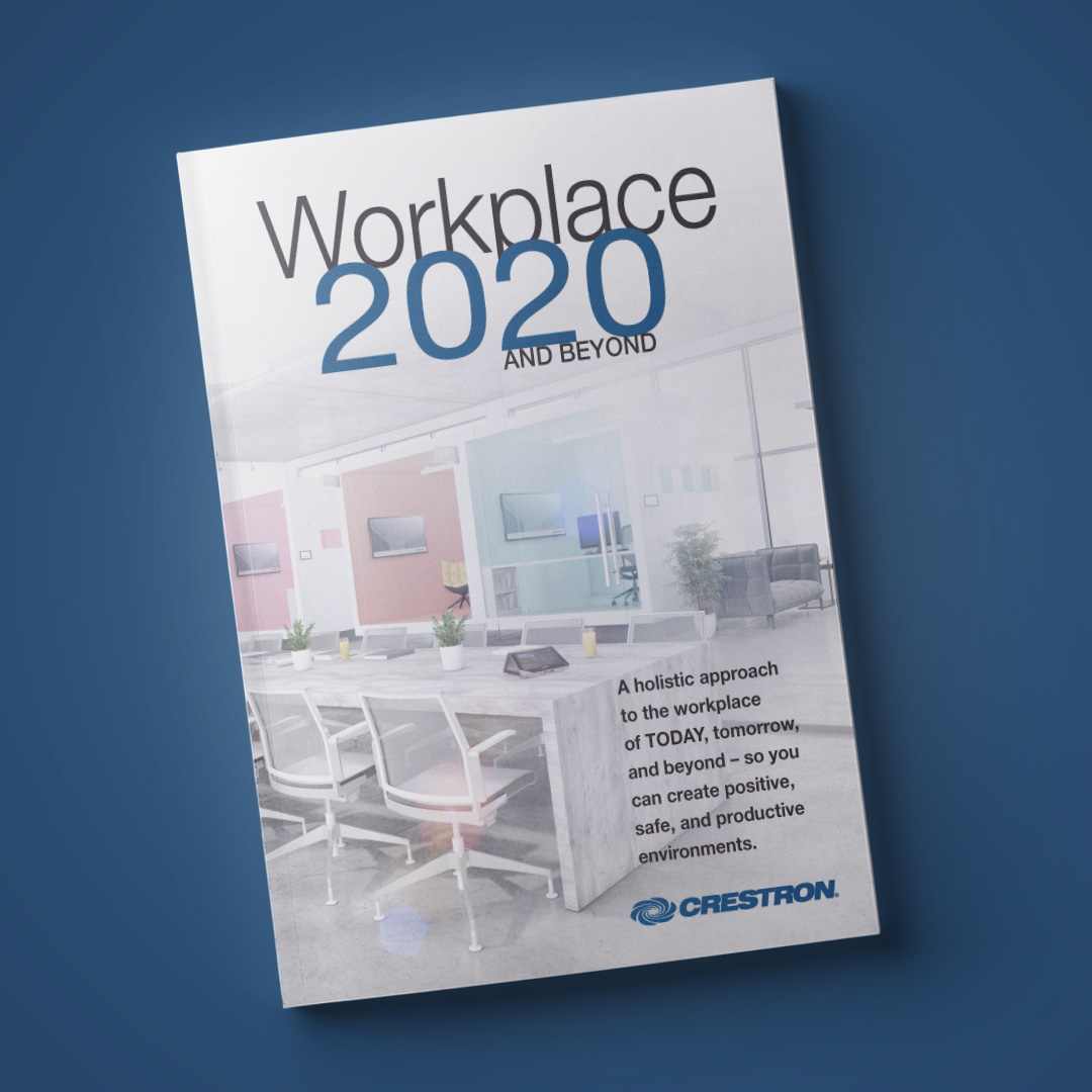Crestron's tweet photo. WHITEPAPER: Crestron is solving the challenges faced by today’s work from anywhere workforce. Learn how in our latest whitepaper, "Workplace 2020 and Beyond".

https://t.co/UggayhnAjp

#AVTweeps #DigitalTransformation https://t.co/SKuKbK8bOP