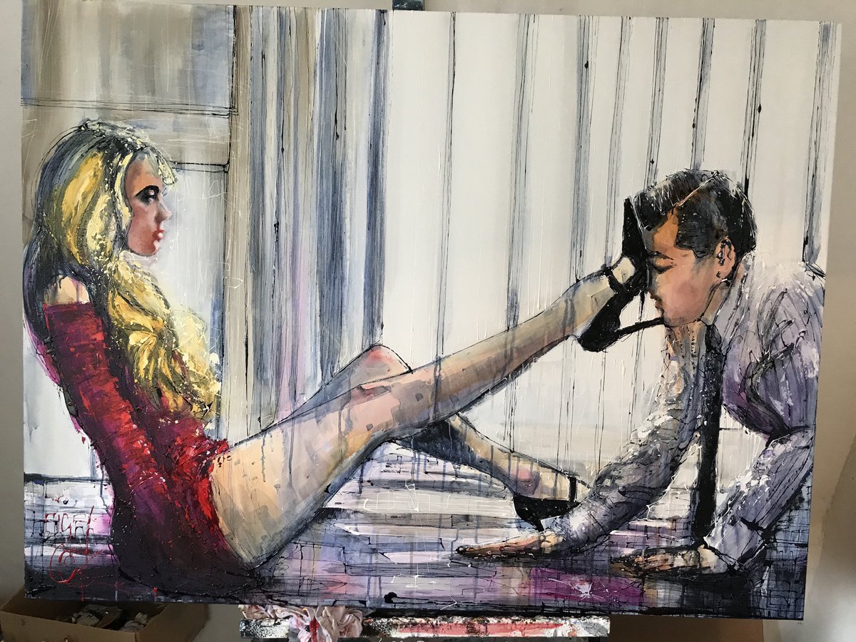 Painted this after the film came out a while ago