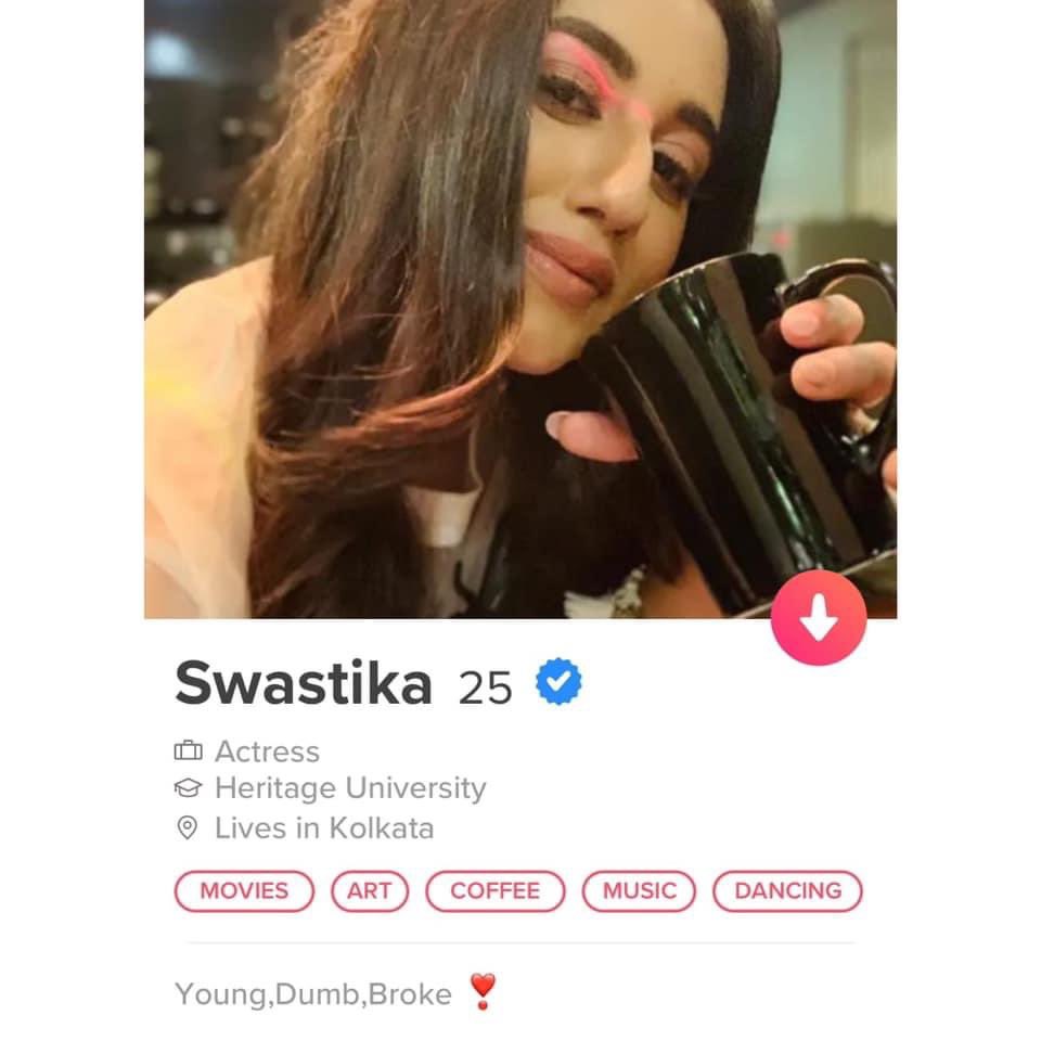 svfbrands's tweet photo. #NewCampaignAlert
Client : @Tinder
Agency : SVF Brands
Actor @Iamswastika for Tinder India. https://t.co/Yi8N60Jbgd