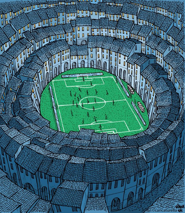 If 2020 was a football match. 

📸/ <a href="/caricaturella/">GOKCEN EKE</a>