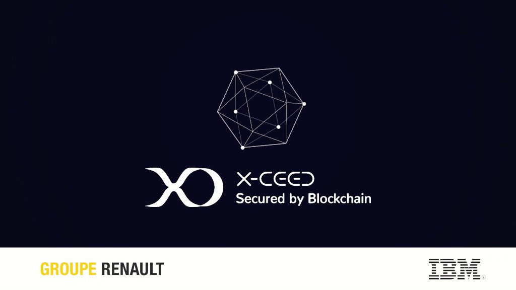 .@Groupe_Renault has developed the XCEED (eXtended Compliance End to End Distributed) #blockchain project in cooperation with IBM with the aim of certifying vehicle conformity. ibm.co/35uDR6a