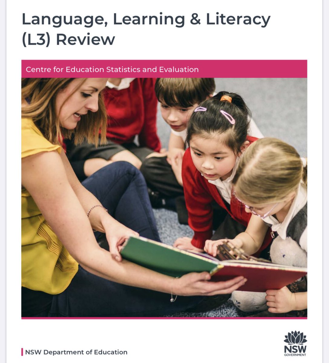 FIVEfromFIVE's tweet photo. Does your school use L3? @nswcese  has just released this review into the effectiveness of the approach @CodeReadNetwork @auspeld @LD_Australia @SpeldNSW https://t.co/QsL5aWPzPn