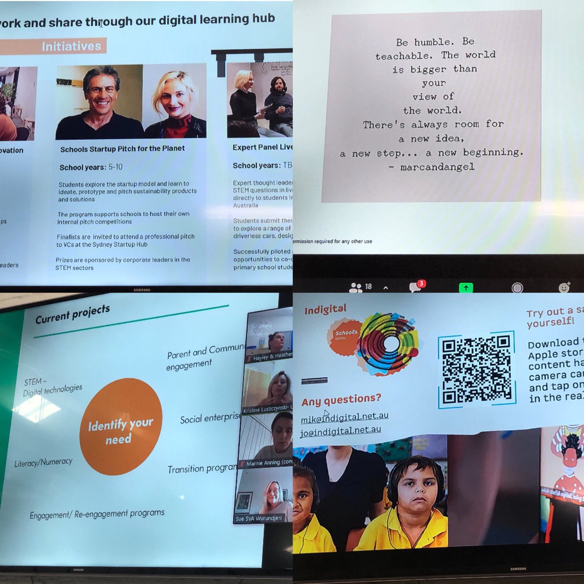 LilaLatu's tweet photo. Thank you for a thought provoking Leadership Gathering π@Social_Ventures #adaptiveexpertise #socialenterprise #AboriginalEducation #metacognition @AusSchoolsPlus @IndigitalEdu @OrbispacePtyLtd @juscord @EmStirling @CurranPS @E4Ltweets #CaptureCurran @ArtiNaidu80 @SarahEliaali https://t.co/ZPgUAEMsdM