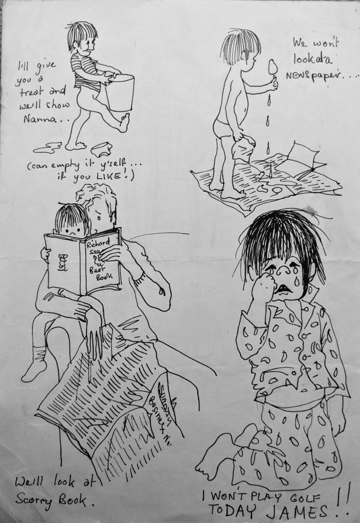 I came along a lot later, in 1969, when Mum and Dad were 37. In keeping with the norms of the time, she gave up work to look after me. That was tough on her, and she had to gently remind my Dad that, now he had a kid, maybe he shouldn't play quite as much golf...