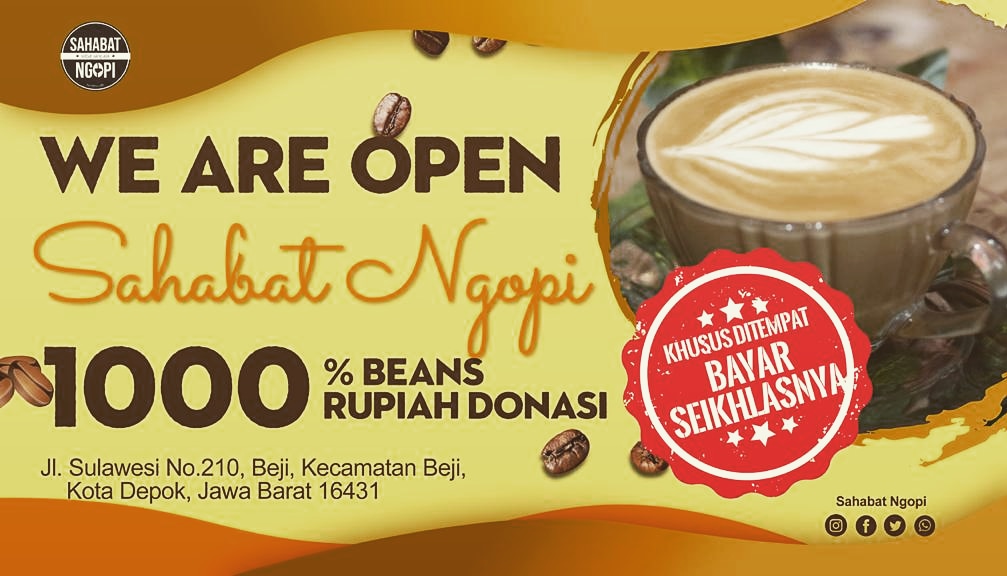 adhibaday's tweet photo. Ngupi sambil berdonasi..hanya di "Sahabat Ngopi" https://t.co/BstcdoHsKE