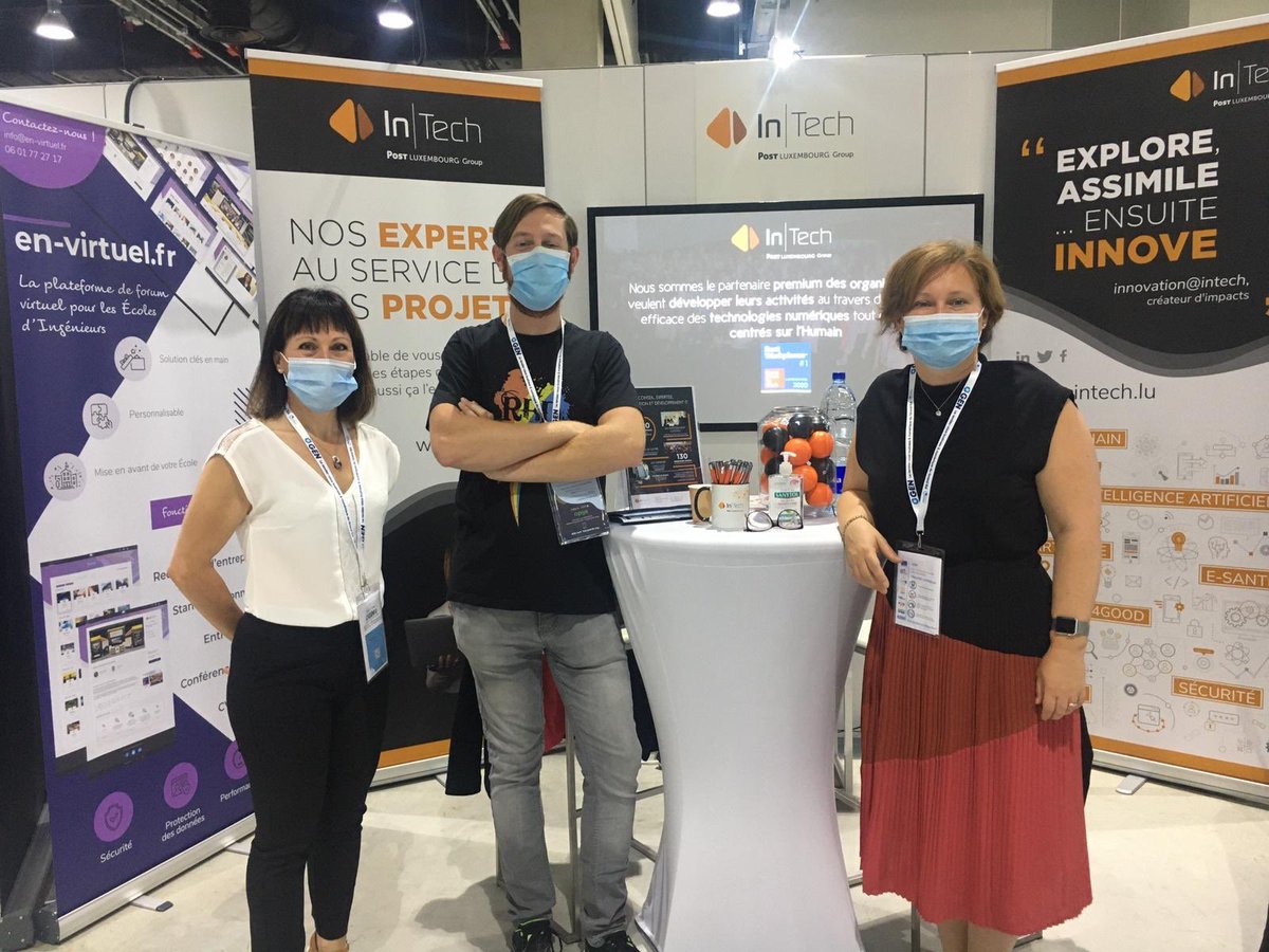 intech_lux's tweet photo. On vous attend ! Venez échanger avec nous sur notre vision de l’IT ! 
#GEN2020 @GENumerique https://t.co/lCoY8i98FG