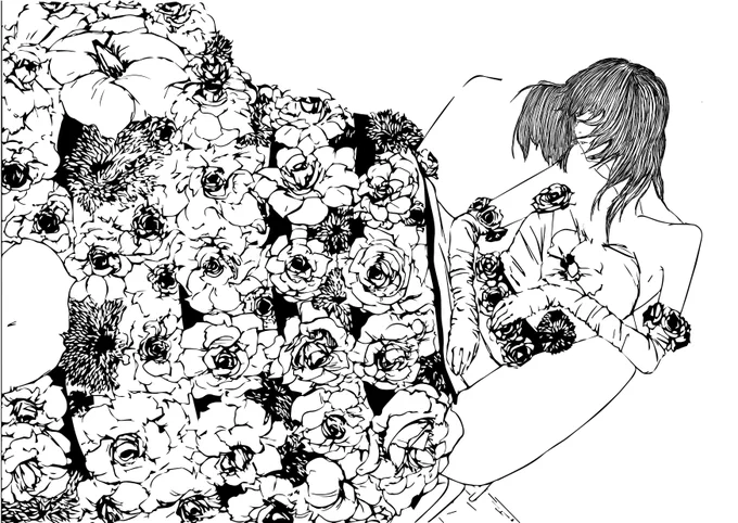 色をずっと迷っている薔薇のドレスのイラスト。多分私は塗らないと思うので、塗り絵がお好きな方でお題をお探しの方がいればと思いアップします。
#イラスト #イラスト好きな人と繋がりたい #絵描きさんと繋がりたい #線画 