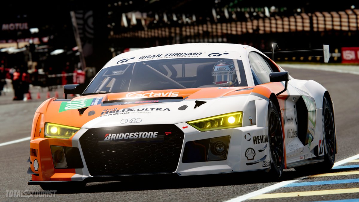 TotalTouristDX's tweet photo. Throwback Thursday
R8 LMS | actavis #110
Livery available on the CASHBOT account @thegranturismo
#GTSport #GTSLivery #PlayStation #AudiR8 #actavis #livery #design #Ksnapshots #VirtualPhotography https://t.co/deknj5johF