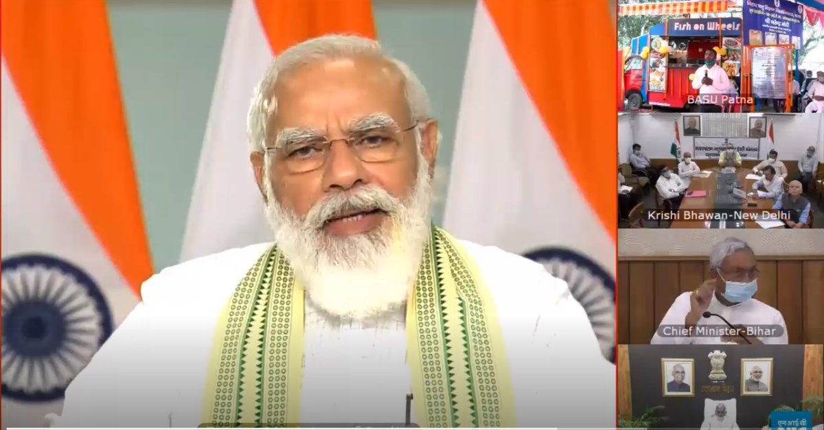 nfdbindia's tweet photo. 𝐃𝐈𝐆𝐈𝐓𝐀𝐋 𝐋𝐀𝐔𝐍𝐂𝐇 𝐎𝐅 𝐏𝐌𝐌𝐒𝐘!!!
NFDB attended the Digital Launch of Pradhan Mantri Matsya Sampada Yojana by Hon’ble Prime Minister Shri Narendra Modi. #PMMSY @PMOIndia @FisheriesGoI https://t.co/PMNxwA1MyW