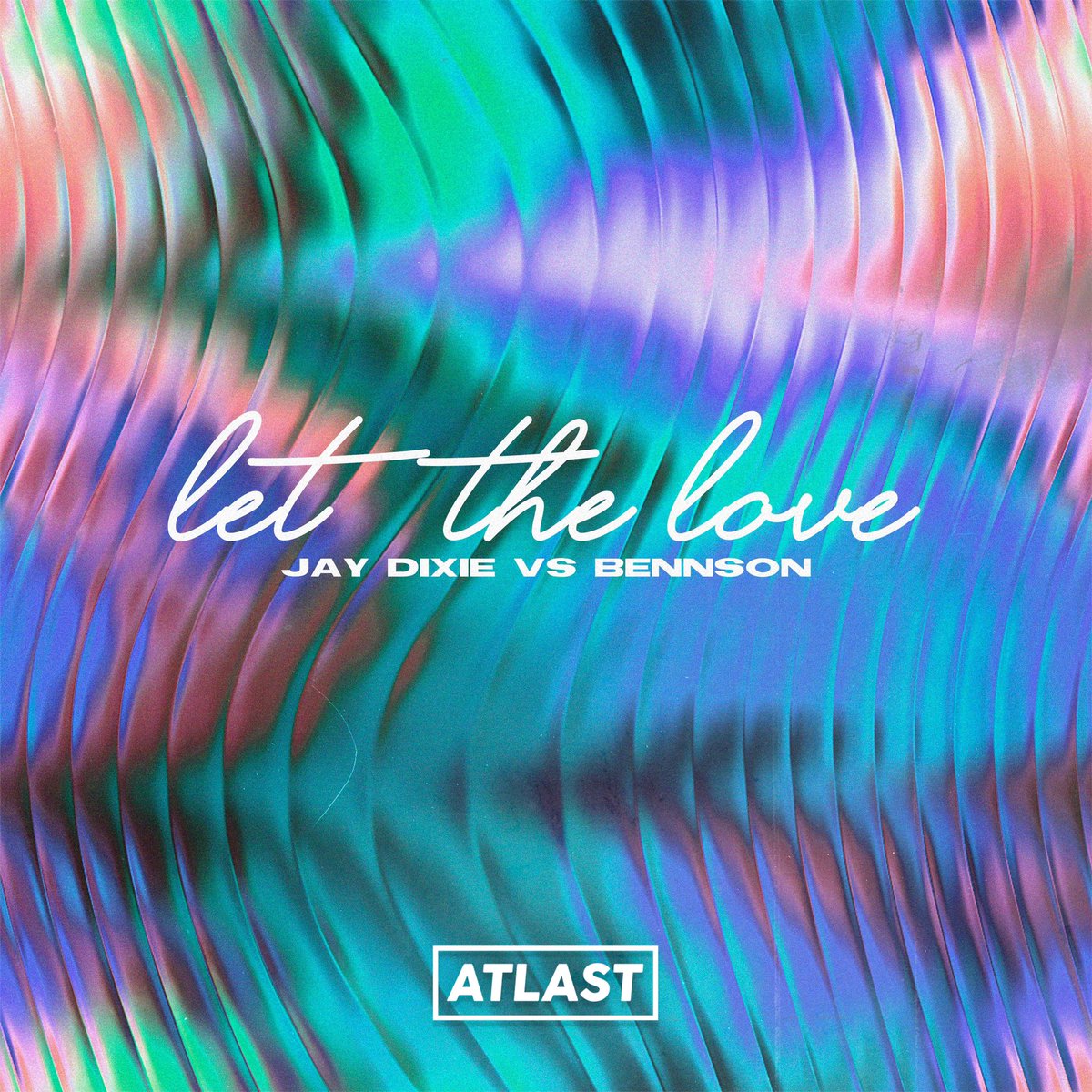 so so stoked for the release of my new single “Let The Love” at midnight tonight. 🌀💿