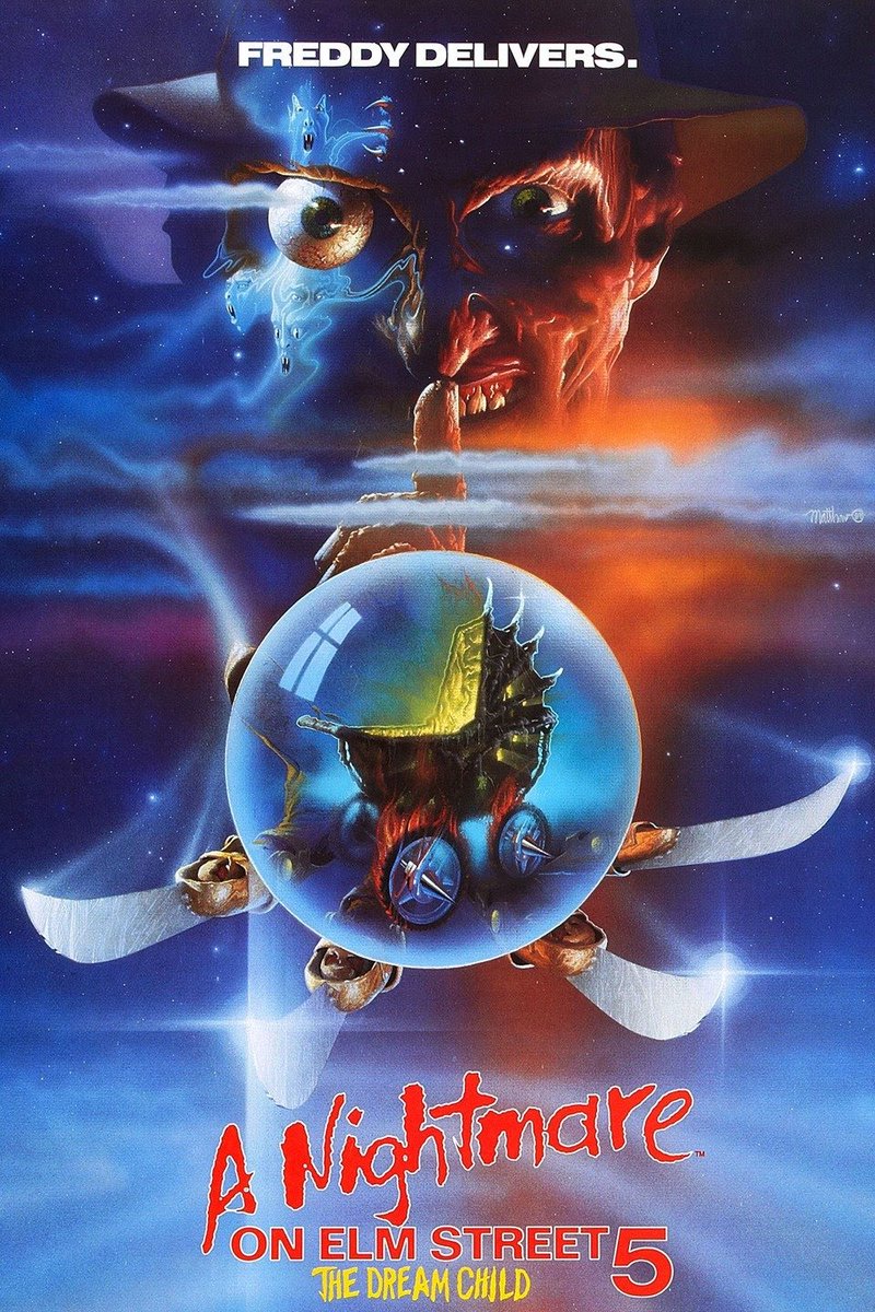 9/10/20 (first viewing) - A Nightmare on Elm Street 5: The Dream Child (1989) Dir. Stephen Hopkins