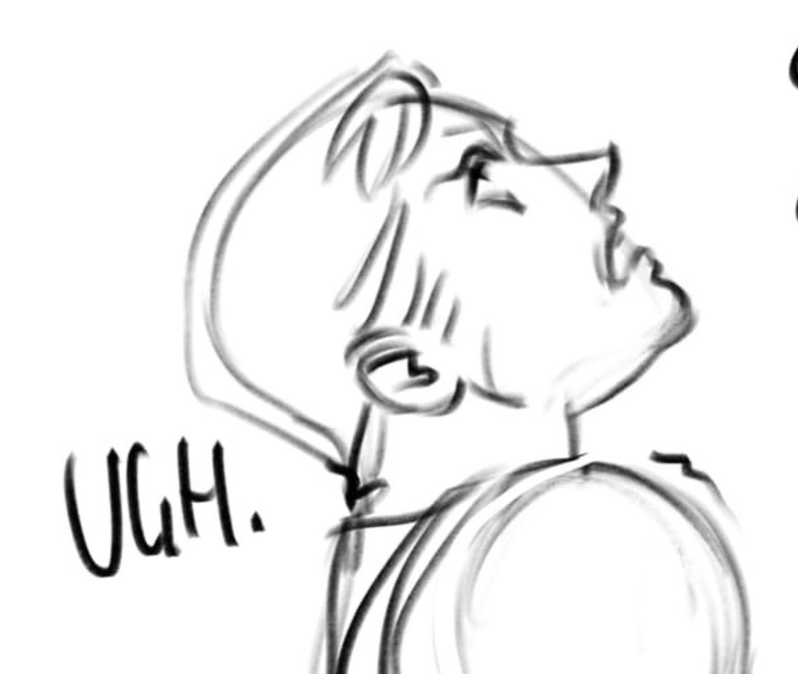 #wip of my new comics but i only show you my fav facial expressions 