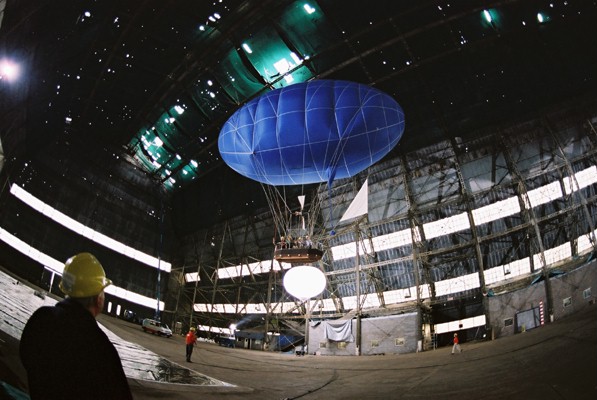 EXP_Eng's tweet photo. It took brains and brawn to get this project, quite literally, off the ground. โThe First Airshipโ was recreated and flown for @BBC + @DiscoveryUK #BuildingtheImpossible to bring to life first steerable airship design originally conceived by French General Meusnier in 1784 https://t.co/lvi53SqWlh