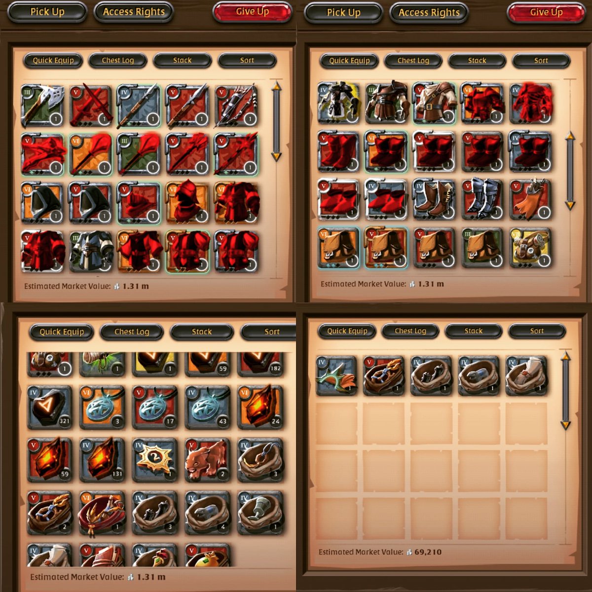 kriscell's tweet photo. Wonder how much all these is worth from my YZ DG runs.

#albiononline #gamer #pve #gaming #youtube #pvp #albionsilver #games #youtuber #albiononlinesilver #kriscell #kriscellgaming #supportsmallyoutubers

https://t.co/fGpx0j5ltf https://t.co/nKGR4HhC3c
