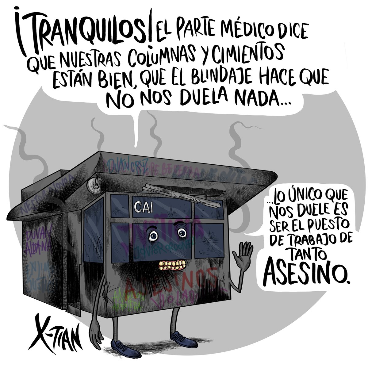 UnCaricaturista's tweet photo. ADOLORIDOS.
Mi caricatura de hoy para @PublimetroCol https://t.co/10yshgF2WE