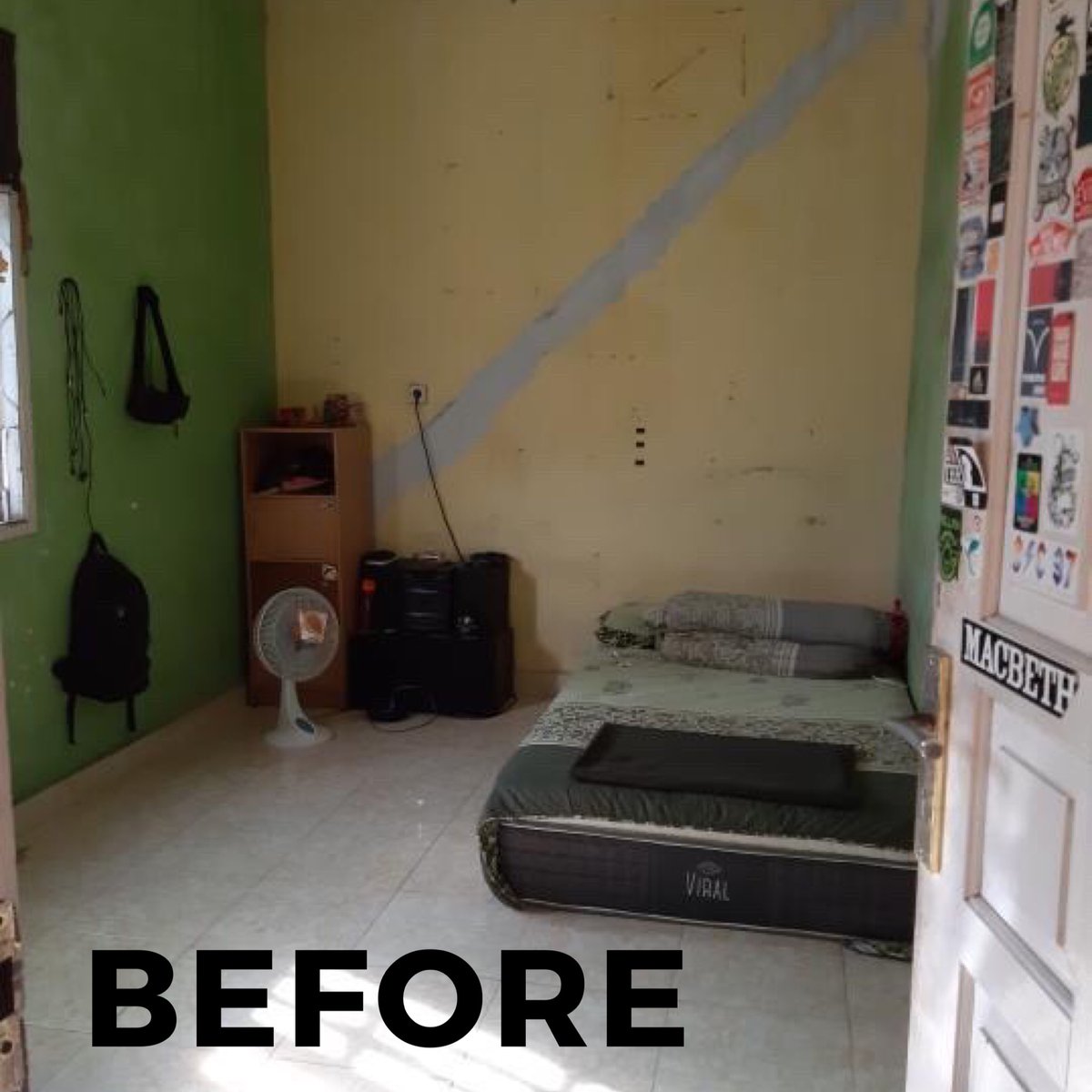 serenadedecor's tweet photo. Selama WFH akhirnya memutuskan untuk Makeover kamar low budget dengan tema minimalis monokrom 🌚🕊🌚🕊 kalo rame aku kasih list product 😎 https://t.co/4ylYCe14sI