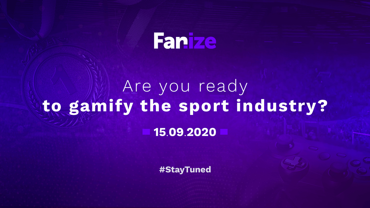 IQUII's tweet photo. Gamifying the #SportIndustry: the beginning of a new era.

Save the date: 15 September 2020

#SportFanize #Fanize #StayTuned https://t.co/HXkqUqFmkc