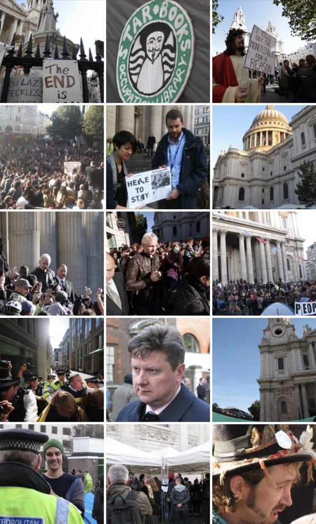 I met  #JulianAssange briefly when he spoke at the Occupy London camp outside St Paul’s Cathedral in 2011It was an extraordinary timeOccupy Wall St was spreading across the US & the Arab Spring was sweeping N. Africa / Middle EastIt was a time when anything seemed possible.