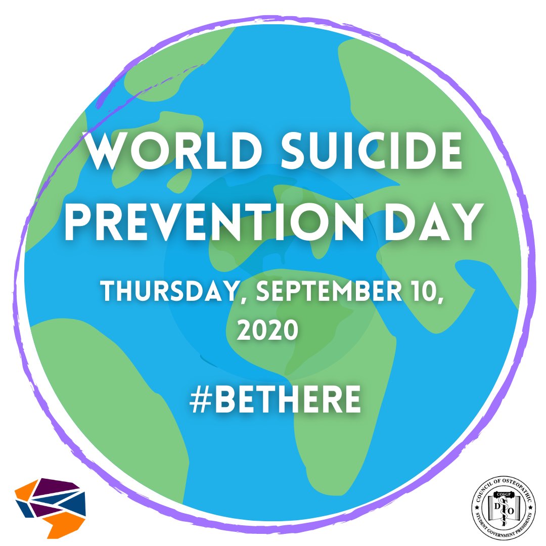 COSGP's tweet photo. #BeThere
.
.
#COSGP #StudentWellnessFirst #ChooseDo #OsteopathicMedicine #SelfCompassion #Save400 #ReachOut #1800273TALK #EndtheStigma #BreaktheSilence https://t.co/mGO7jtmIhX