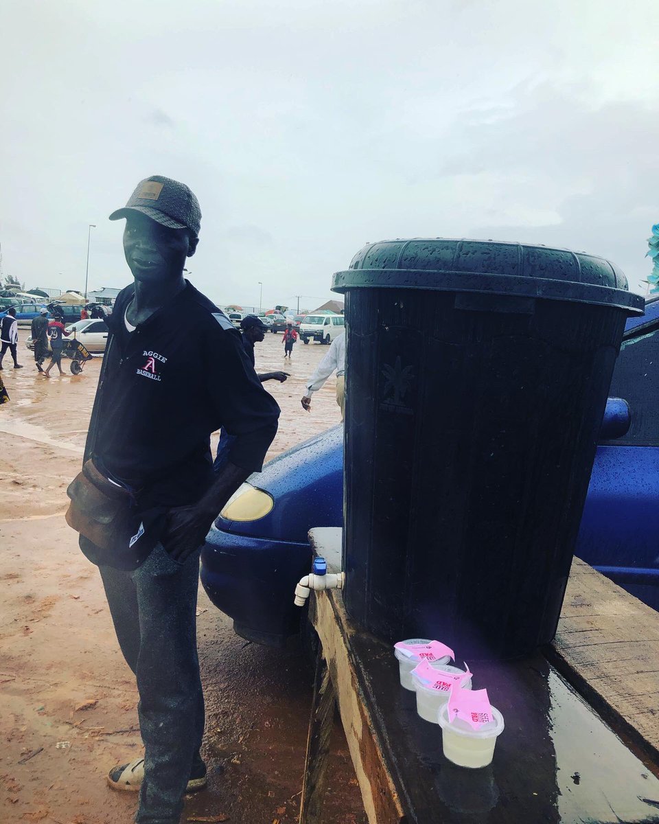 periodpurseng's tweet photo. The Coronavirus is no more a caricature as people like to put it, we provided one hundred home made hand wash which were placed in strategic placed at Nyanya park to help people around that community stay safe and clean.
#SheNeedsPad #PeriodPurseNG https://t.co/yfKOrIUKu9