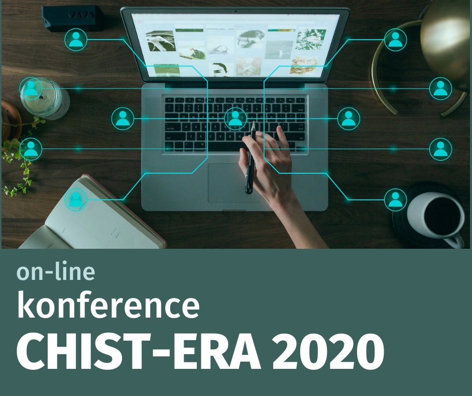 TACR_cz's tweet photo. Zúčastněte se online konference CHIST-ERA 2020, která je zaměřena na ICT a bude se konat od 29.9. do 1.10. Cílem je vymezení vybraných témat letošní výzvy a navázání spolupráce pro vznikající výzkumné projekty. Více zde https://t.co/DbXd22inS6 https://t.co/M1J1gyWNo8