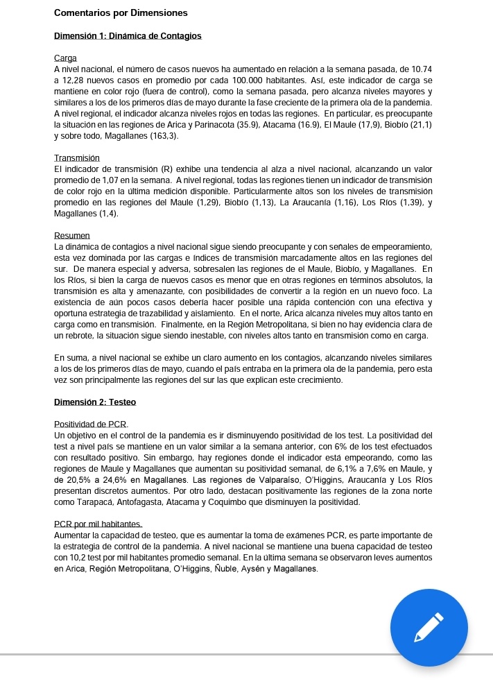juancarlossaid's tweet photo. Informe Icovid: "A nivel nacional se exhibe un claro incremento en los contagios, alcanzando niveles similares a primeros días de mayo". Indicadores de caso nuevos y transmisión del virus, en rojo (fuera de control) en TODAS las regiones de Chile. https://t.co/1wXunO8dK1