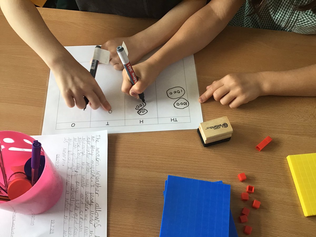 KingfishersMPS's tweet photo. Today in maths we have been using a range of resources to represent numbers in different ways. @MiddletonMPS @MathsMPS #mathstalk #workinghard #reasoning https://t.co/FNRepa3zvL