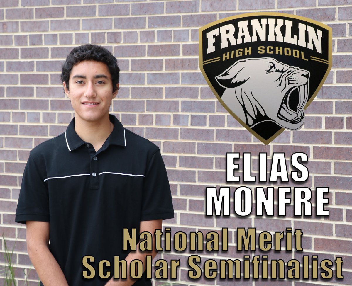 Congratulations to FHS senior, Elias Monfre, on being selected as a National Merit Scholar Semifinalist in the 66th annual National Merit Scholarship Program. Good luck to Elias as he moves on to the next level!  #NationalMerit #NationalMeritScholar #prideFPS #SaberPride