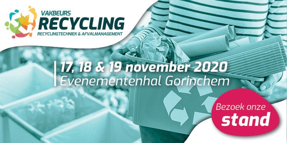 𝗕𝗲𝘂𝗿𝘇𝗲𝗻 𝗯𝗲𝘇𝗼𝗲𝗸𝗲𝗻 𝗶𝗻 𝗱𝗲𝘇𝗲 𝘁𝗶𝗷𝗱? 
Wij zorgen er samen met Evenementenhal Gorinchem voor dat jij rustig en op gepaste afstand de Vakbeurs Recycling kan bezoeken.
Bezoek onze stand om te netwerken en om meer te weten te komen over onze branchevereniging.