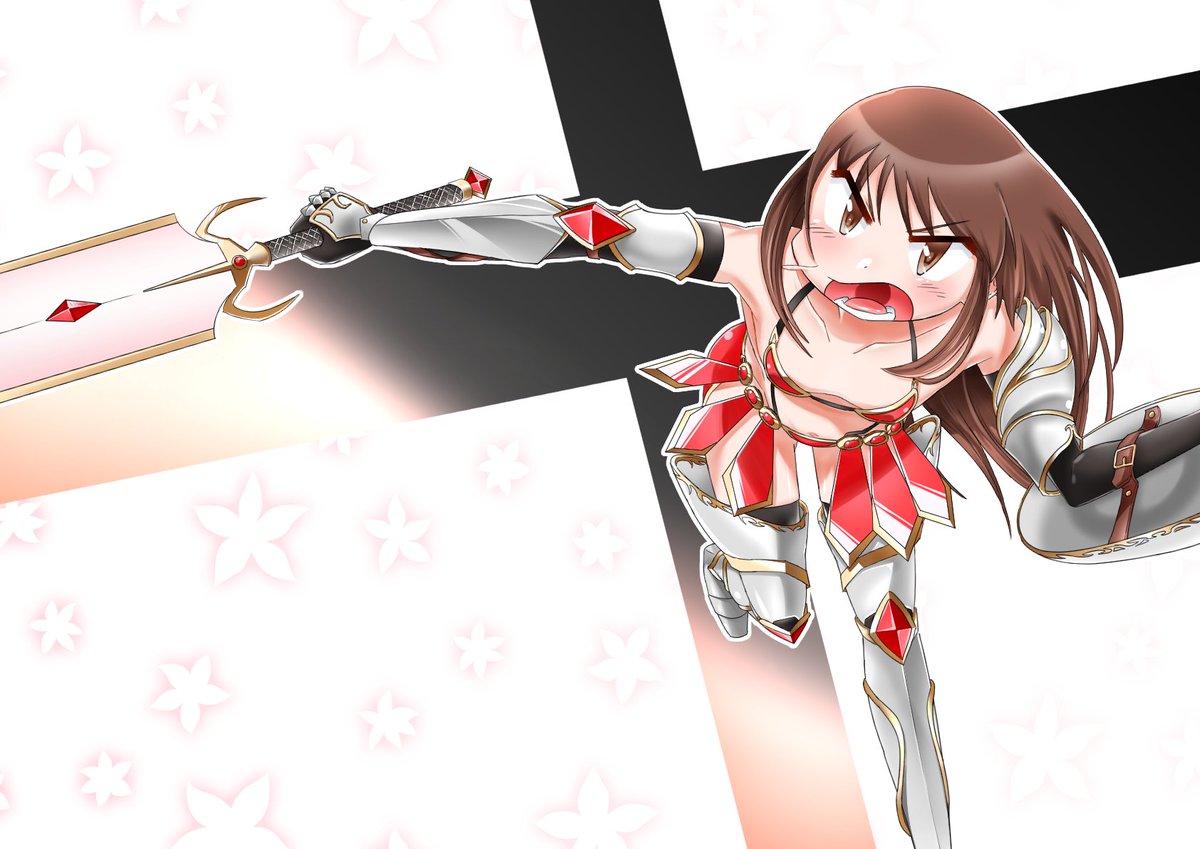 みちのくさんバトンありがとうございます!
#引用RTで絵をあげて5人指名してバトンでお気に入りの絵を載せる
こっちに上げてない差分で選んでみた。 

🏃
@kuroame_umaiさん
@titanil4さん
@tetsubousenseiさん
@GomNataoka_Gさん
@yuyushiki_sukiさん

スルーしていただいても かまいませんので～👋 https://t.co/jHGn73hCfm 