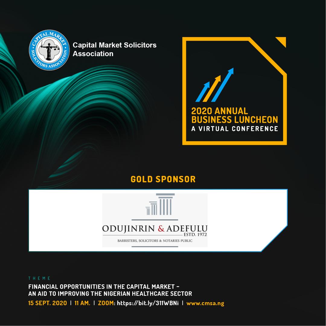 Thanks to our Gold Sponsors <a href="/oduadelaw/">Odujinrin & Adefulu</a>