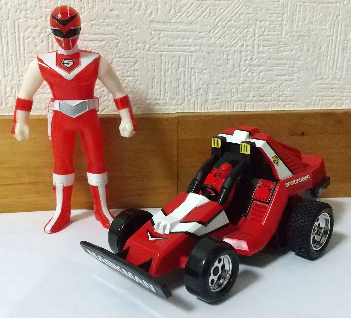 当時物 スピンクルーザー 光戦隊マスクマン ダイナミックウイリー 