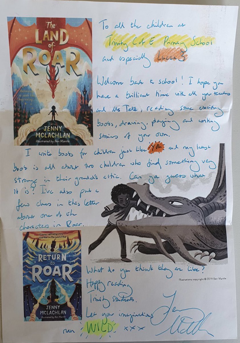 aquinastrinity's tweet photo. Many thanks @JennyMcLachlan1 for inspiring our Year 3 readers! https://t.co/tNOzxt8TRD