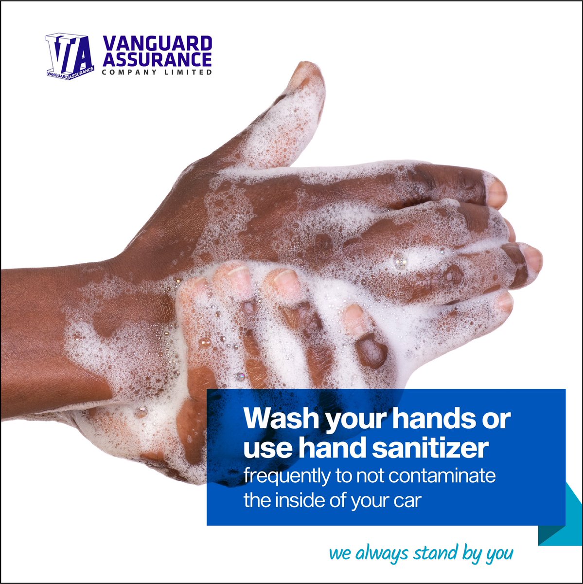 VanguardGH's tweet photo. The best way to protect yourself during COVID19 is to stay home as much as possible. But staying home isn’t always an option, since you will still need to travel to get essential things for the home. Here are 3 ways of staying safe during the pandemic. #CarSafetyTipsWithVanguard https://t.co/9J4hu45ZBB