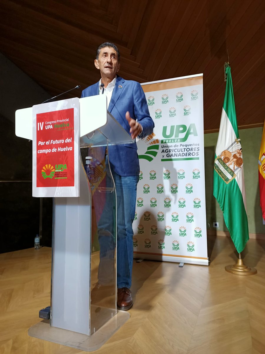 UGTHuelva's tweet photo. Sebastián Donaire @sdonaire1964 interviene hoy en el IV Congreso Provincial de UPA Huelva @upahuelva : Por el futuro del campo en #Huelva. En el foro Iberoamericano de la #Rabida .
#Agricultores#Ganaderos#Union
@gutihuelva @UGT_Andalucia @UPA_Federal @UGTAnd_OAS https://t.co/e4xngD4Rwl