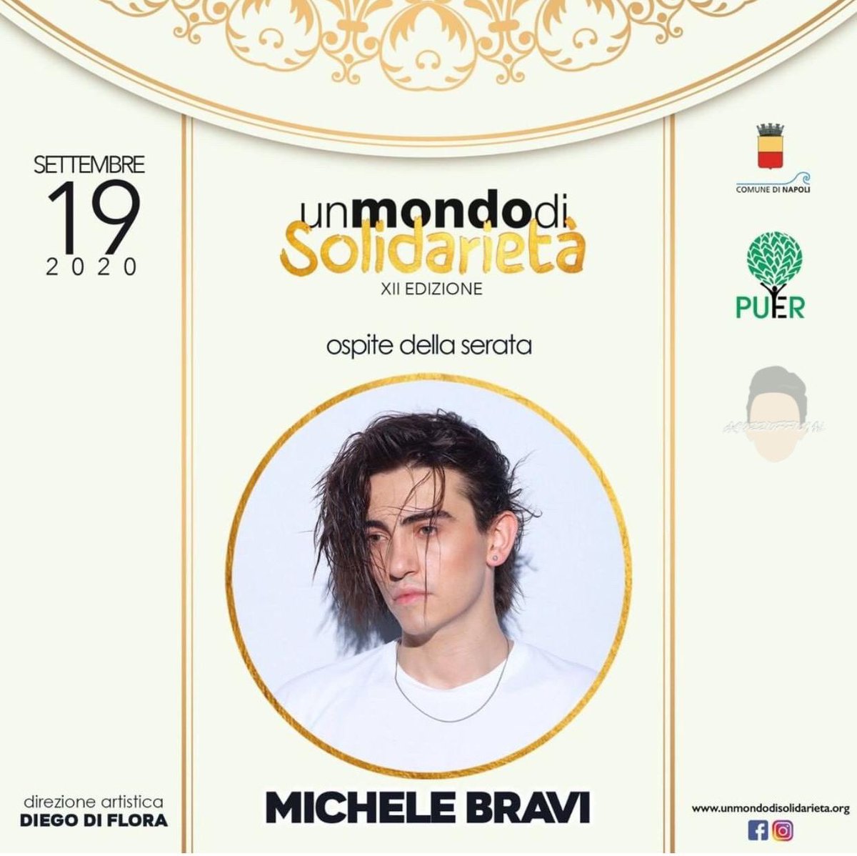 aguzziofficial_'s tweet photo. Ecco a voi i prossimi appuntamenti di Michele Bravi per questo mese: 

- @premiolunezia : Domenica 13 settembre in Piazza Mercurio, Massa.

-  @unmonsodisolidadoeta : Venerdì 19 settembre. all'Arena Flegrea, Napoli https://t.co/grYxv9Xqz9