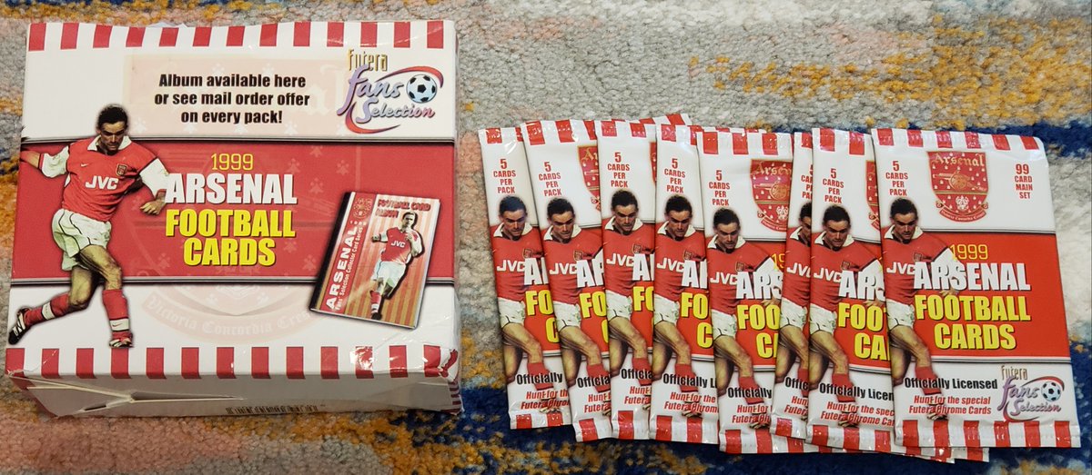 On the cusp of a new #PremierLeague season, I tore thru a box of 1999 Futera #Arsenal cards. The 97-98 #afc Double winning season ignited my interest in club football, but it was the 98-99 season (depicted on the cards) that cemented it for life! @soccer_cards #tbt #oldschool