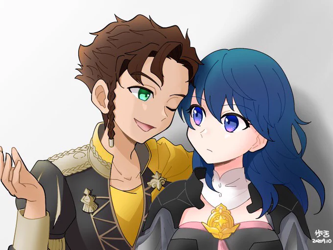#FE風花雪月 #FE3H  クロレス 目が笑ってない生徒