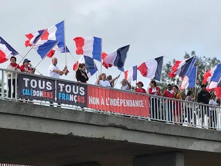 La mobilisation pour le Non à l'indépendance de la #NouvelleCalédonie continue de s'exprimer ! #JevoteNon