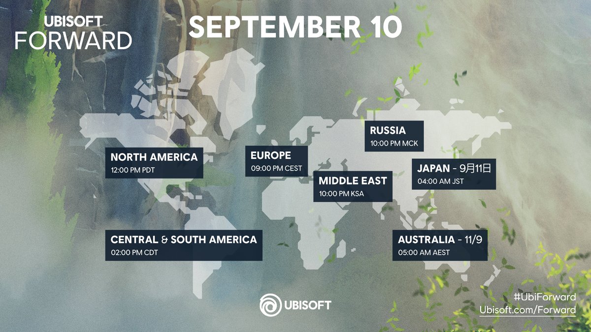 Watch #UbiForward where you are! 🌍